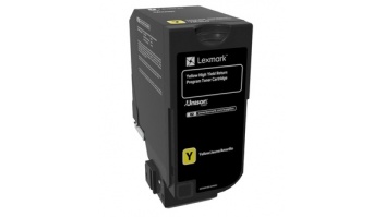 Lexmark Genuine High Capacity Yellow Return Programme 84C2HY0 Toner Cartridge Lexmark