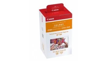 Canon Color Ink/Paper Set for SELPHY CP1300 Printer RP-108