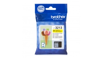 Brother LC3213Y Ink Cartridge, Yellow