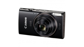 Canon IXUS 285 HS Compact camera, 20.2 MP, Optical zoom 12 x, Digital zoom 4 x, Image stabilizer, ISO 3200, Display diagonal 7.62 ", Wi-Fi, Focus TTL, Video recording, Lithium-Ion (Li-Ion), Black