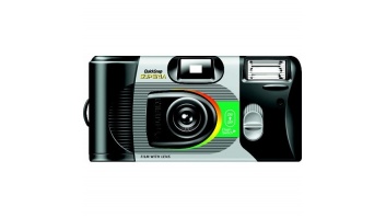 Fujifilm QuickSnap Disposable Camera with flash Marine, No