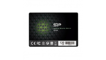 Silicon Power S56 120 GB, SSD form factor 2.5", SSD interface SATA, Write speed 530 MB/s, Read speed 560 MB/s