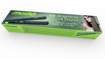 Hair Straightener Mesko Warranty 24 month(s), Ceramic heating system, 35 W, Black