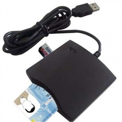 Transcend USB PC SC SMART CARD READER EZ100PU-B-N68