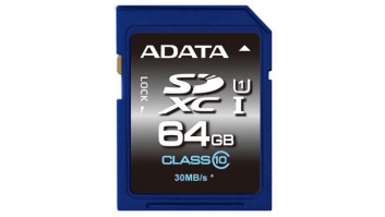 ADATA Premier 64 GB, SDHC, Flash memory class 10, No