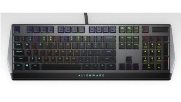 Dell AW510K, Wired, Mechanical Gaming Keyboard, RGB LED light, EN, Dark Gray, USB,