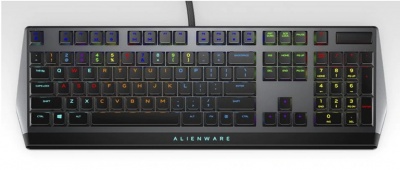 Dell AW510K, Wired, Mechanical Gaming Keyboard, RGB LED light, EN, Dark Gray, USB,