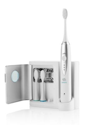 ETA Sonetic 3707 90000 Sonic toothbrush, White, Sonic technology, 3 cleaning modes: intensive, gentle and massage, Number of brush heads included 3