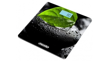 Mesko Bathroom scales MS 8149 Maximum weight (capacity) 150 kg, Accuracy 100 g, Black/ green