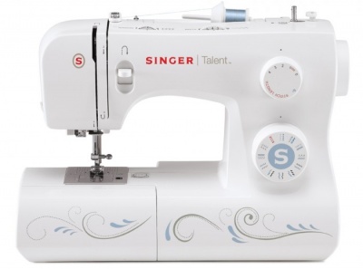 Sewing machine Singer SMC 3323 White, Number of stitches 23, Automatic threading