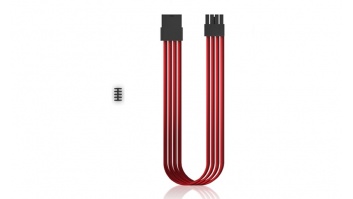 Deepcool PSU Extension Cable DP-EC300-PCI-E-RD Red, 345 x 26 x 17 mm