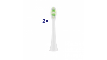 ETA SONETIC  Toothbrush replacement  ETA070790400 White, Number of brush heads included 2