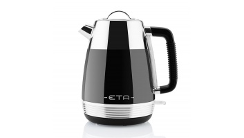 ETA Storio Kettle ETA918690020 Standard, 2150 W, 1.7 L, Stainless steel, Black, 360° rotational base