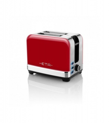 ETA STORIO Toaster ETA916690030 Red, Stainless steel, 930 W, Number of power levels 7,