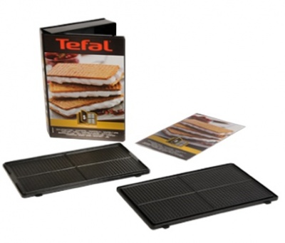 TEFAL XA800512  Wafer plates for SW852 Sandwich maker, Black