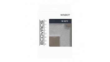 Ecovacs Cleaning Pad   W-S072  Washable and reusable microfibre, Winbot 850 Ecovacs, Grey