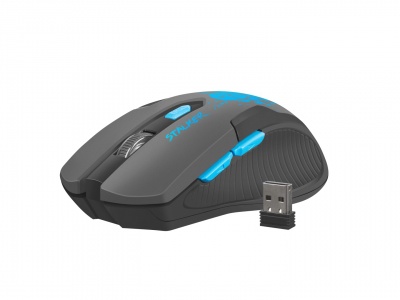 GENESIS Mouse Fury stalker 200DPI, Wireless, Black/Blue