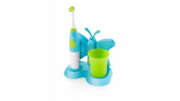 ETA Toothbrush with water cup and holder Sonetic  1294 90080 For kids, Blue/ green, 2, Number of brush heads included 2