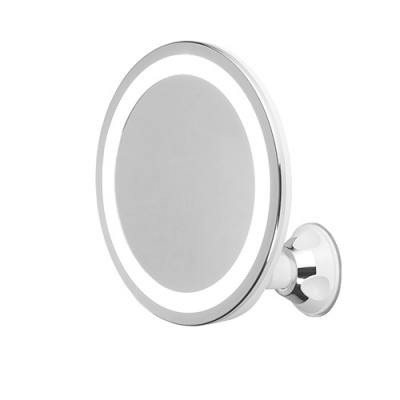 Adler AD 2168 Bathroom Mirror, 3 AAA batteries, LED Lightening, White