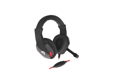 Genesis Gaming Headset, 3.5 mm, ARGON 120, Black, Built-in microphone
