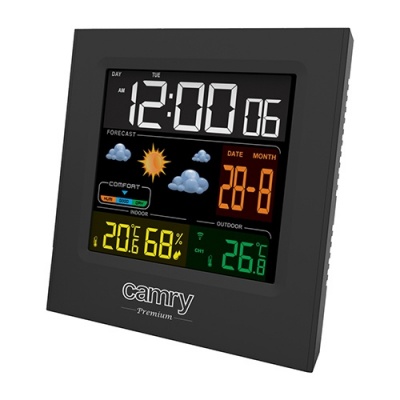 Camry CR 1166 Weather station, Black