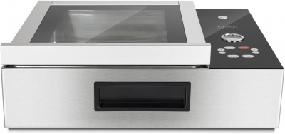 Caso Vacuum sealer VacuChef Slimline Automatic, Silver/ black, Film Box