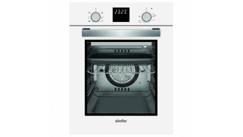 Simfer Oven 4207BERBB 47 L, Multifunctional, Manual, Pop-up knobs, Width 45 cm, White