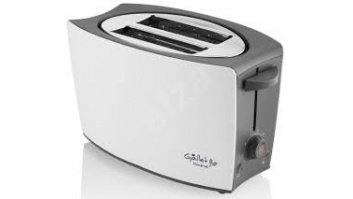 Gallet Toaster GALGRI219 White/Grey, Plastic, Number of slots 2, Number of power levels 8 levels