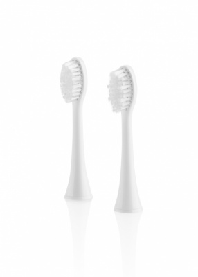ETA SONETIC Toothbrush replacement ETA070790200 White, Number of brush heads included 2