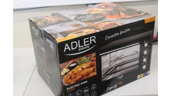 SALE OUT. Adler AD 6010 45 L, Mini Oven, 2000 W, Black, DAMAGED PACKAGING,DENT
