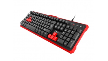 GENESIS RHOD 110 Gaming Keyboard, US Layout, Wired, Red