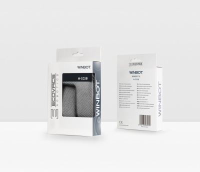 Ecovacs Cleaning Pads for WINBOT X W-CC2B 2 pc(s), Grey