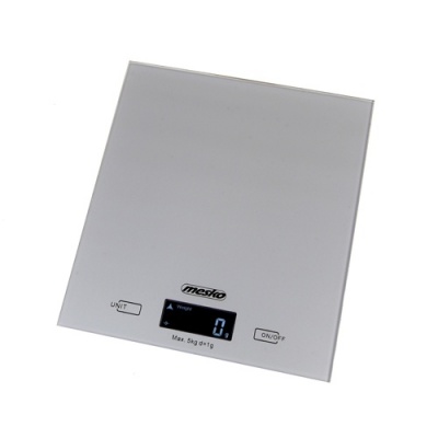 Mesko MS 3145 Kitchen scales, Capacity 5 kg , Big LCD Display, Auto-zero/Auto-off, Silver Mesko Warranty 24 month(s)