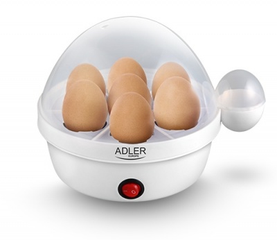 Adler AD 4459 Egg Boiler, 7 eggs, Auto switch-off, 360 W Adler