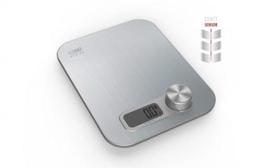 Caso Design kitchen scale Maximum weight (capacity) 5 kg, Display type Digital, Stainless Steel