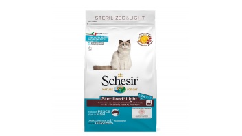 Schesir STERILIZED&LIGHT FISH sterilizētiem kaķiem 400g