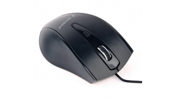Gembird Mouse  MUS-4B-02 USB, No, Standard, No, Black