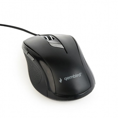 Gembird MUS-6B-01 Optical mouse, Black