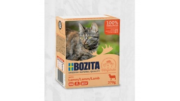 Bozita Lamb Jelly, 370g - bezgraudu gaļas gabaliņi ar jēru želejā