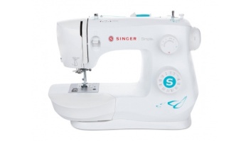 Singer Sewing Machine 3337 Simple™ Number of stitches 29, Number of buttonholes 1, White