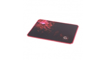 Gembird MP-GAMEPRO-L Gaming mouse pad PRO, Large Black/Red, 400 x 450 x 3 mm