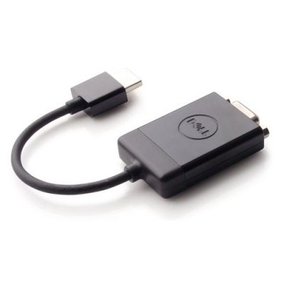 Dell Adapter HDMI to VGA 470-ABZX Black, HDMI - Male