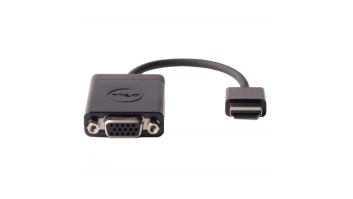 Dell Adapter HDMI to VGA 470-ABZX Black, HDMI - Male