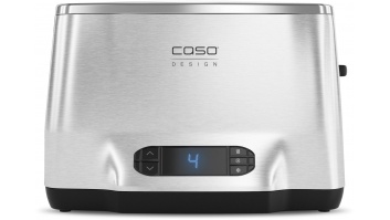 Caso Toaster Inox²   Stainless steel,  Stainless steel, 1050 W, Number of slots 2, Number of power levels 9, Bun warmer included