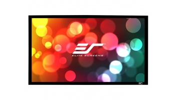 Elite Screens ER135WH1 Sable Fixed Frame HDTV Projection Screen (66.0 x 117.7")