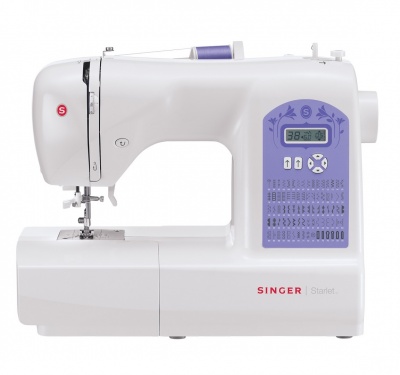 Singer Sewing Machine Starlet 6680 Number of stitches 80, Number of buttonholes 6, White