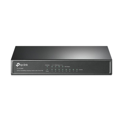 TP-LINK Switch TL-SF1008P Unmanaged, Desktop, 10/100 Mbps (RJ-45) ports quantity 8, PoE ports quantity 4, Power supply type External