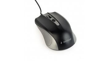 Gembird MUS-4B-01-GB Optical Mouse, Spacegrey/Black, USB