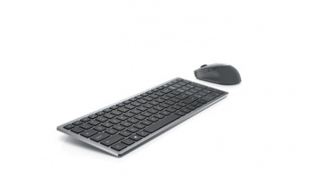 Dell KM7120W Keyboard and Mouse Set, Wireless, Batteries included, NORD, Titan Gray