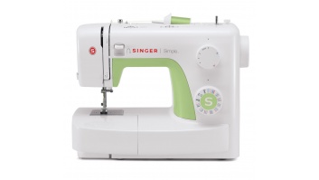 Singer Sewing Machine Simple 3229 Number of stitches 31, Number of buttonholes 1, White/Green